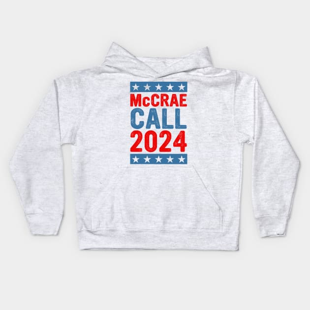 Lonesome dove: President 2024 - McCrae Kids Hoodie by AwesomeTshirts